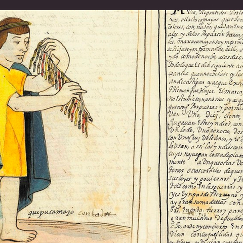 Quipu, contar anudando en el imperio inka